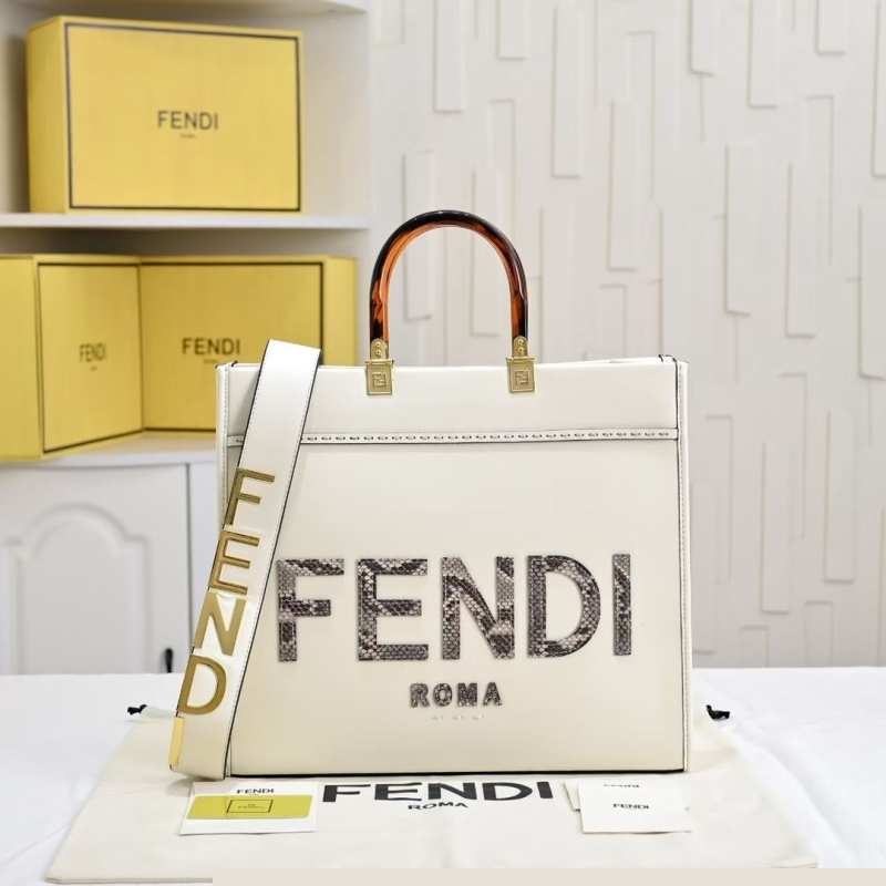 F**di top handle bags